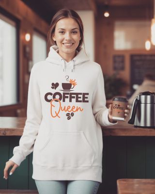 🌟 Dámy, objevte mikinu, která mluví za vás! 🌟 Na stránce Super plecháček máme něco speciálního pro všechny milovnice kávy...